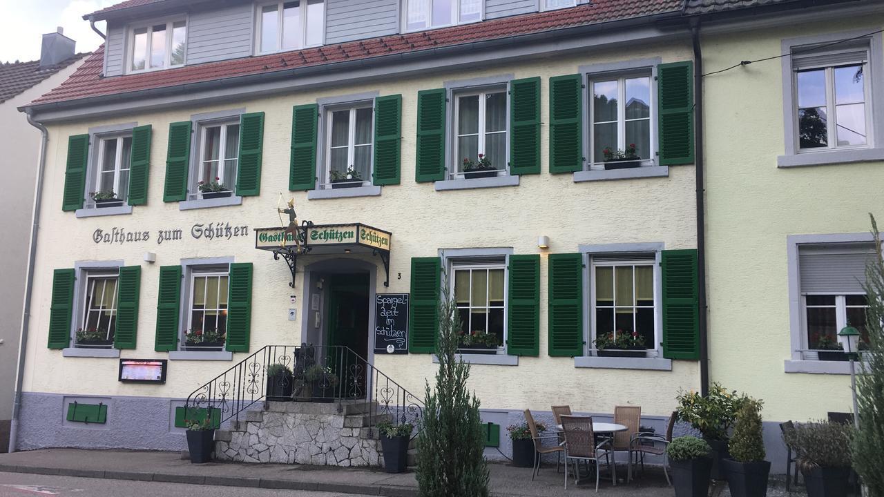 Gasthaus Schuetzen ฮอร์นแบร์ก ภายนอก รูปภาพ